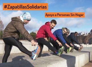 Gente SIN HOGAR Participando en CARRERAS – #Zapatillas Solidarias Ayuda a personas sin hogar