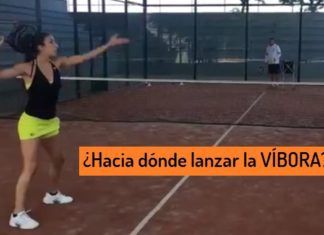¿Hacia DÓNDE Dirigir el golpe de VÍBORA en Pádel? hacia donde jugar golpe vibora