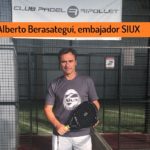 Alberto Berasategui con SIUX Padel