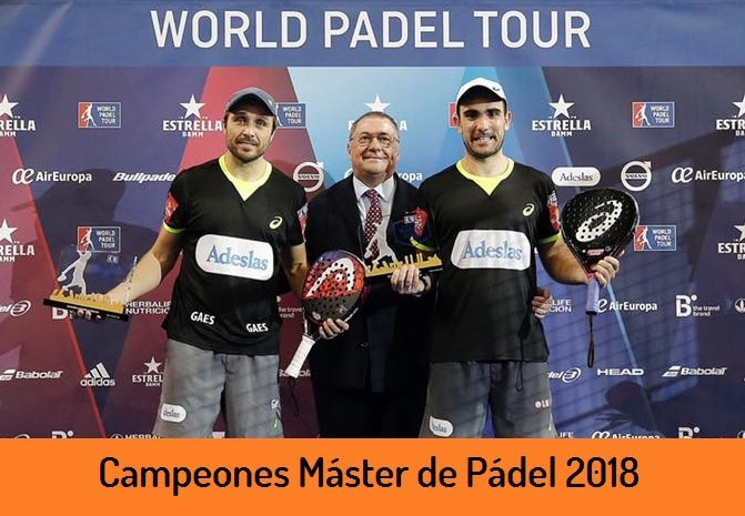 Campeones Master Padel 2018