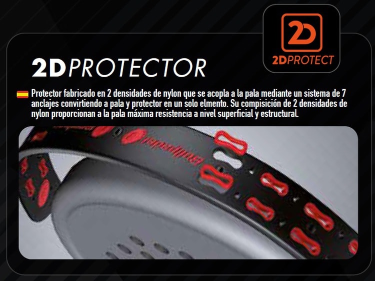 Protector 2D Palas Bull Padel