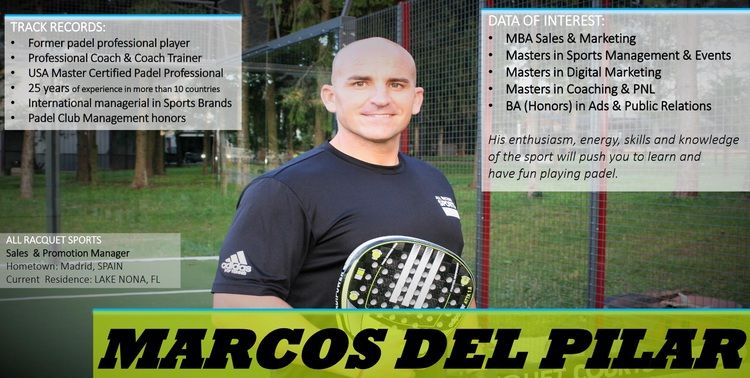 Records de Marcos del Pilar Padel