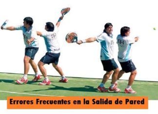 ERRORES frecuentes: Golpe de SALIDA de Pared de FONDO Errores Salida de Pared de Fondo