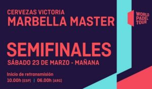 Semifinales World Padel Tour Marbella