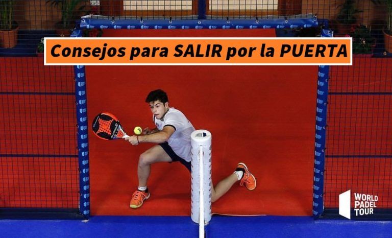 ¿Cómo SALIR por la PUERTA en Pádel? y ganar el punto tras un remate X3