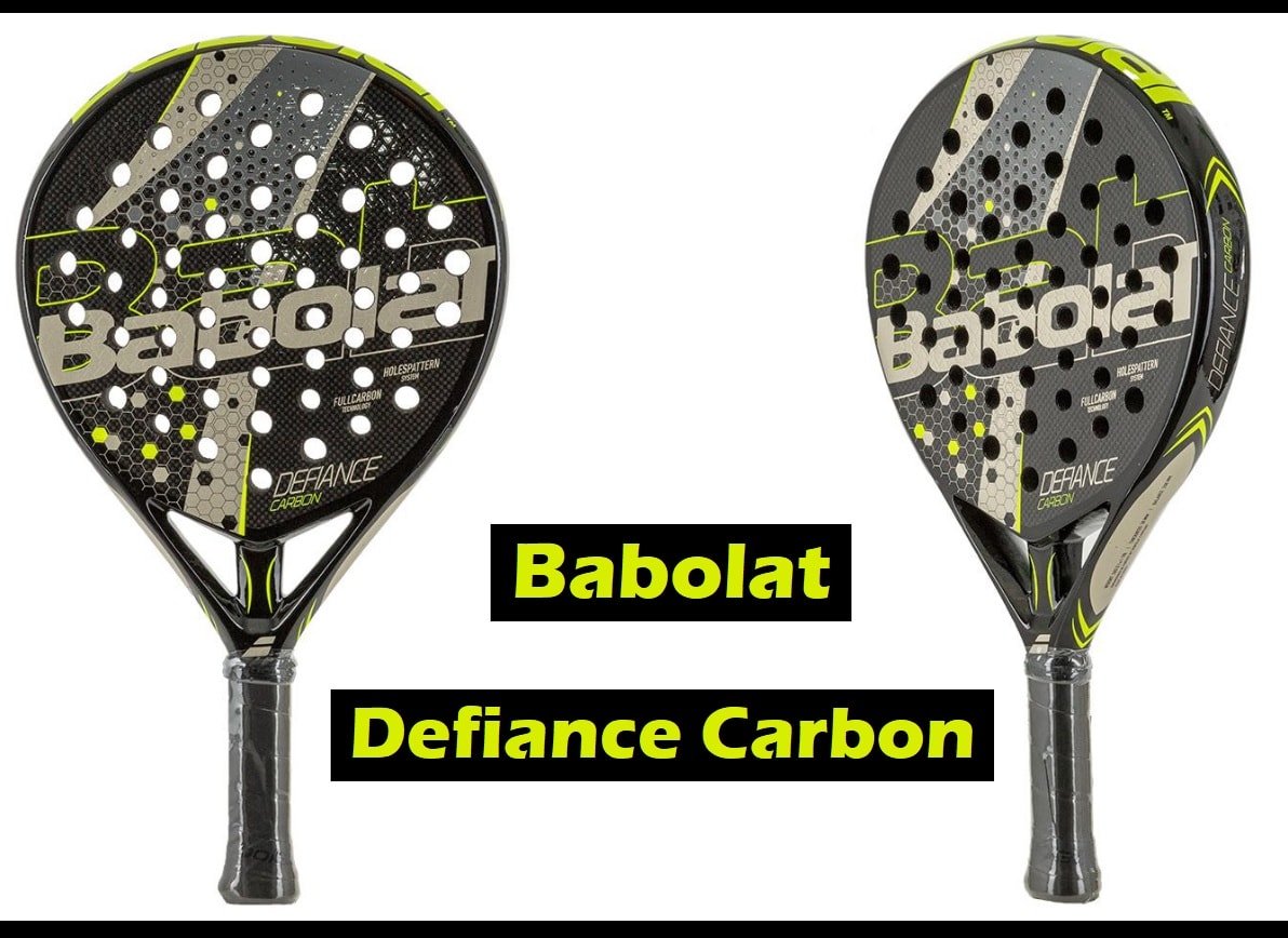 Pala Babolat Defiance Carbon Test y | PadelStar