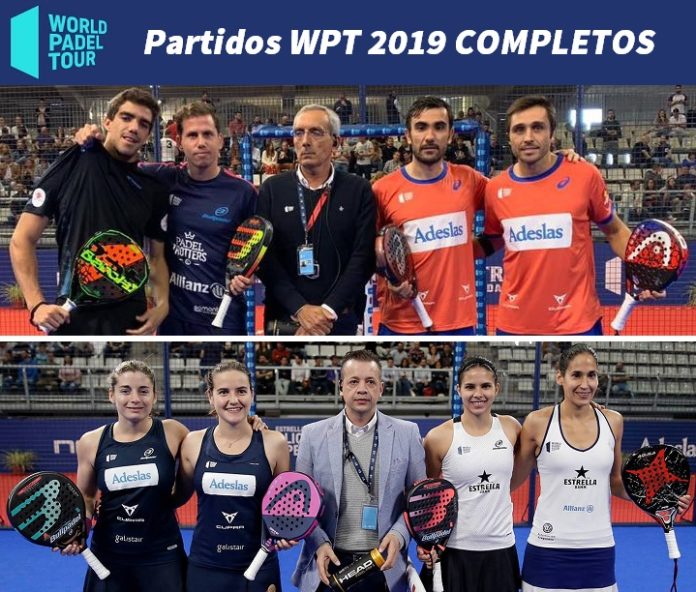 Partidos completos world padel tour 2019