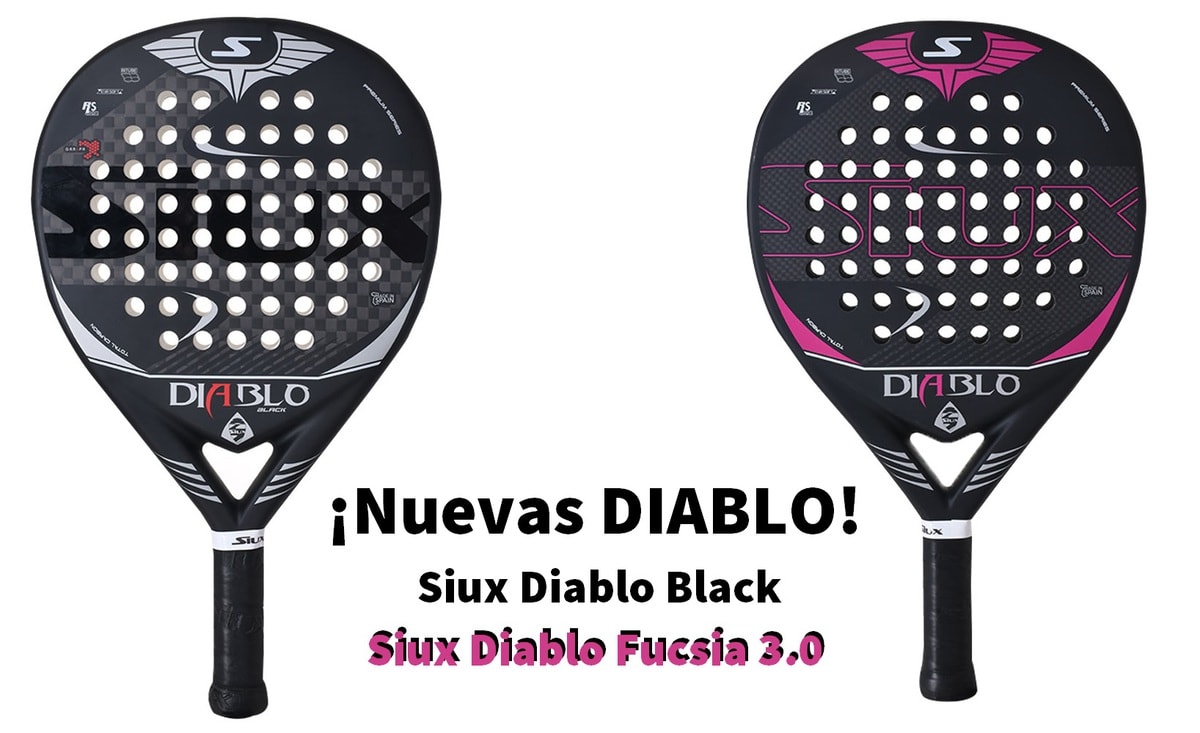 Siux DIABLO Black y 3.0 Palas de Siux! | PadelStar