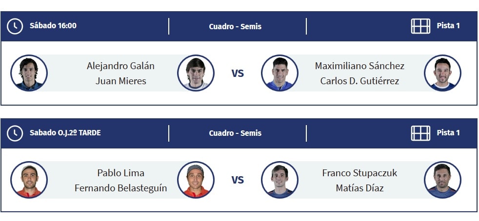 Semifinales World Padel Tour Buenos Aires 2019