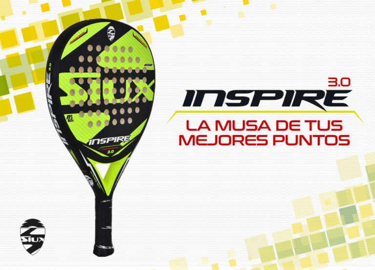 Pala Siux Inspire 3.0 – Polivalencia con plus en control