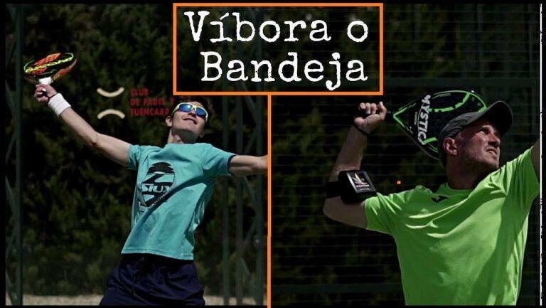 BANDEJA vs VÍBORA 【Diferencias técnicas】