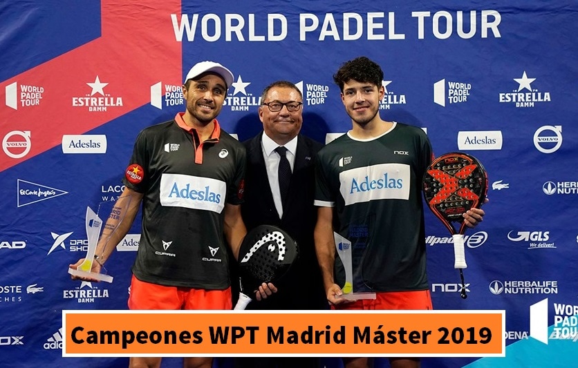 Campeones World Padel Tour Madrid - Belasteguin Tapia