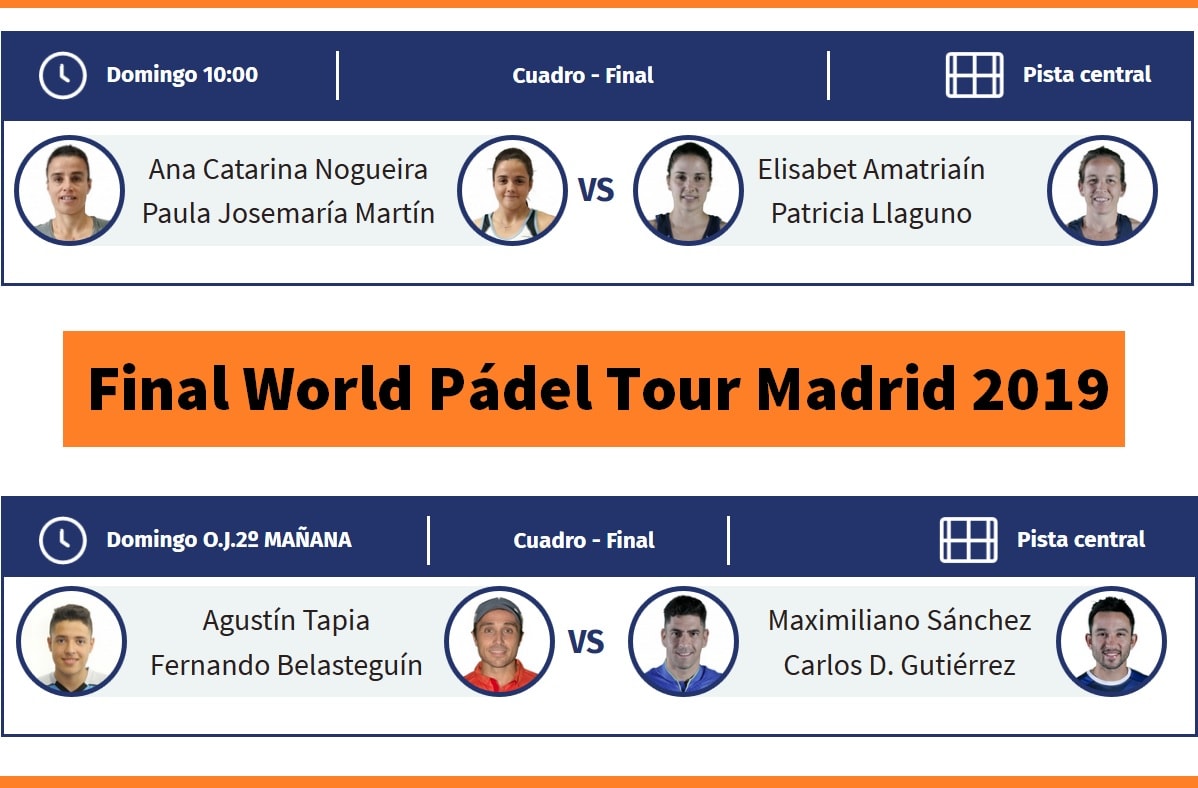 Final World Padel Tour Madrid en directo