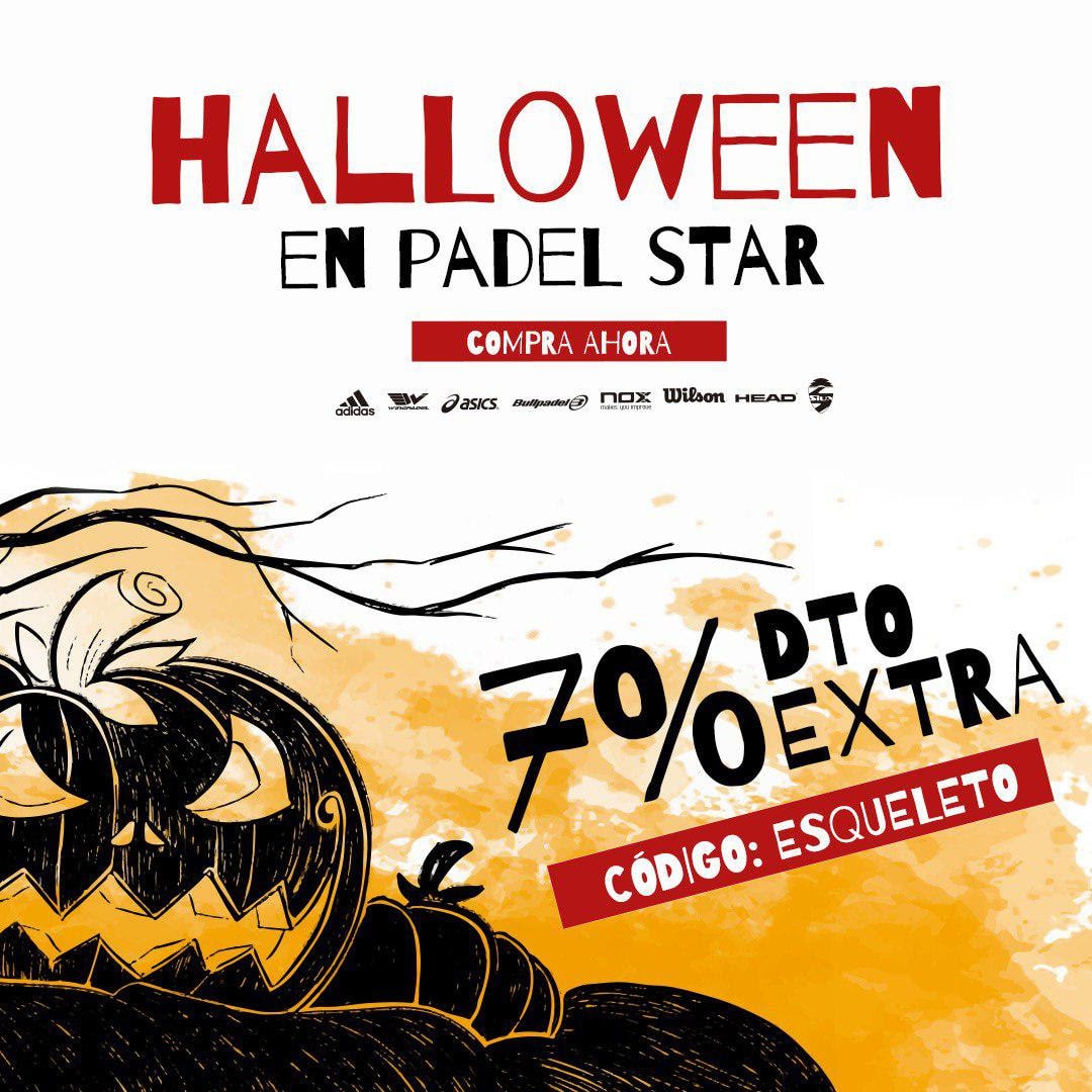 Descuento Extra en PadelStar - Halloween