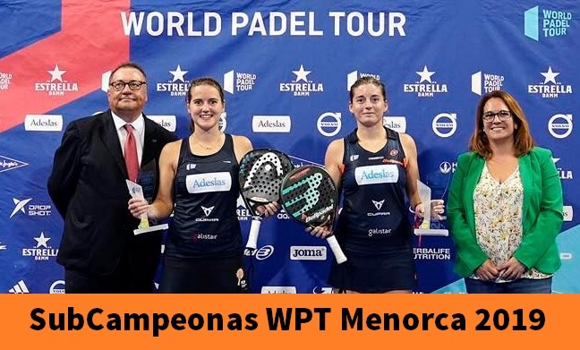 Sub-Campeonas World Padel Tour Menorca 2019