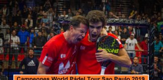 Campeones World Padel Tour Brasil 2019