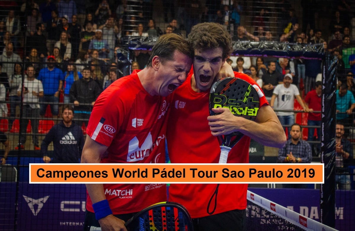 Campeones World Padel Tour Brasil 2019
