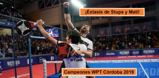 Campeones World Padel Tour Cordoba 2019