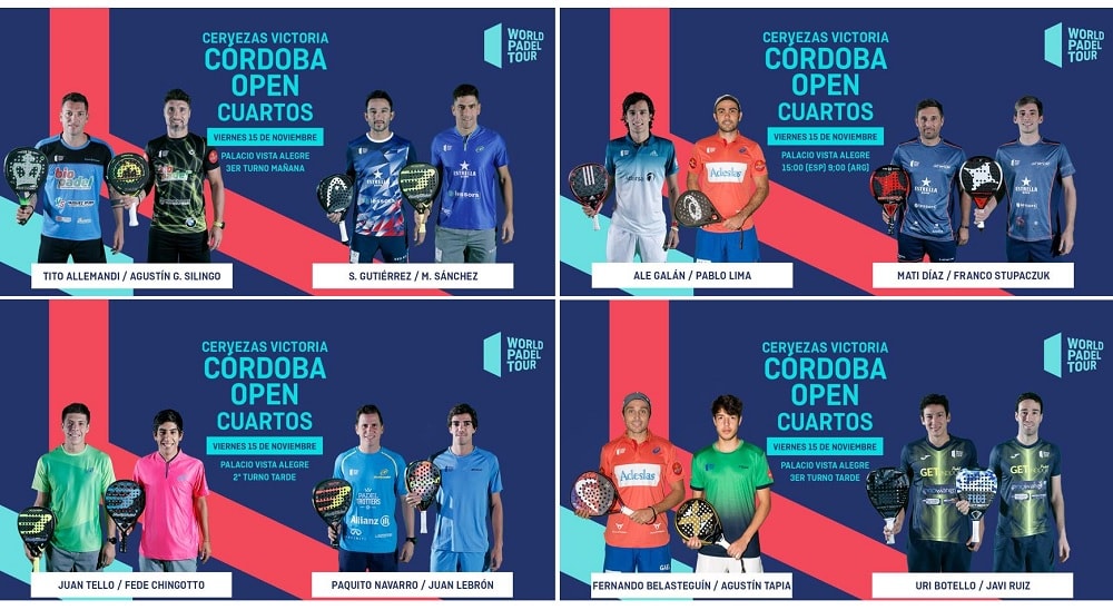 Cuartos de Final World Padel Tour Cordoba 2019
