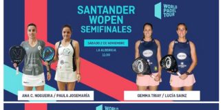 Semifinales World Padel Tour Femenino Wopen Santander 2019