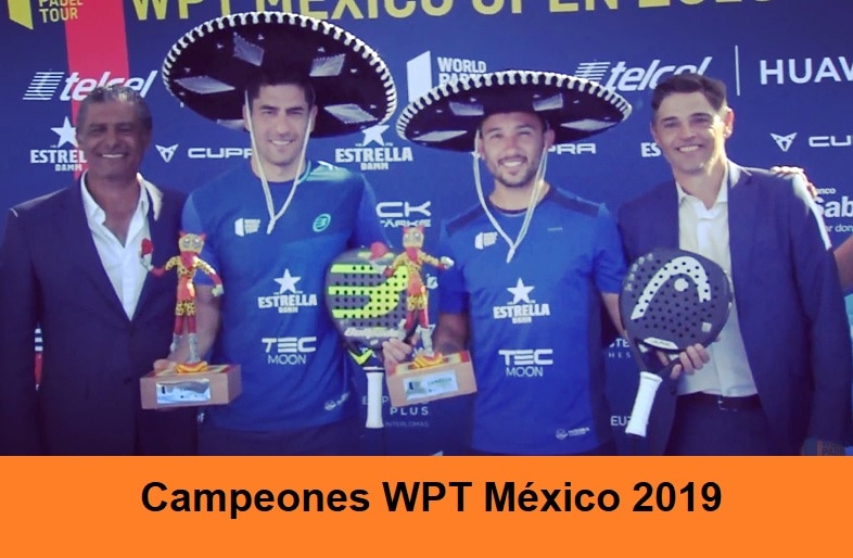 Campeones World Padel Tour Mexico 2019