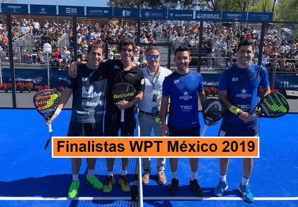 Finalistas World Padel Tour Mexico 2019
