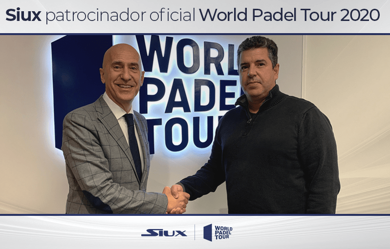 Siux patrocinador oficial world padel tour