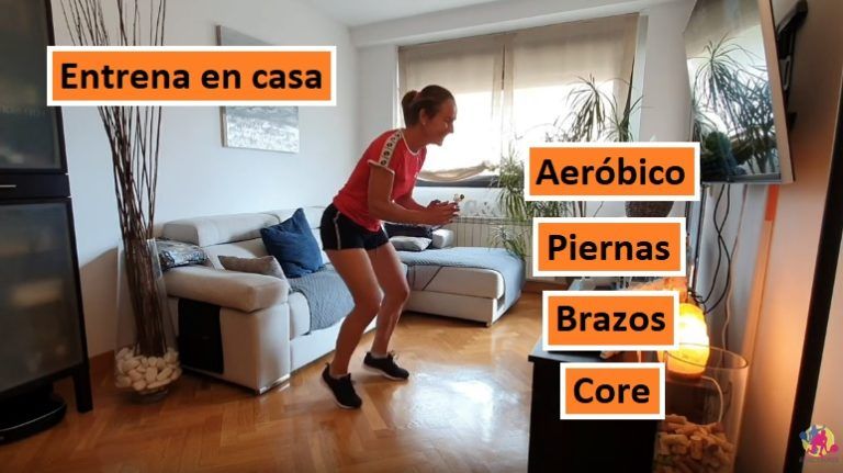 Entrena en Casa Brazos, Piernas y Core