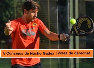 Mejora tu volea de derecha 【5 consejos en vídeo】 Consejos de Nacho Gadea para mejorar la volea de derecha