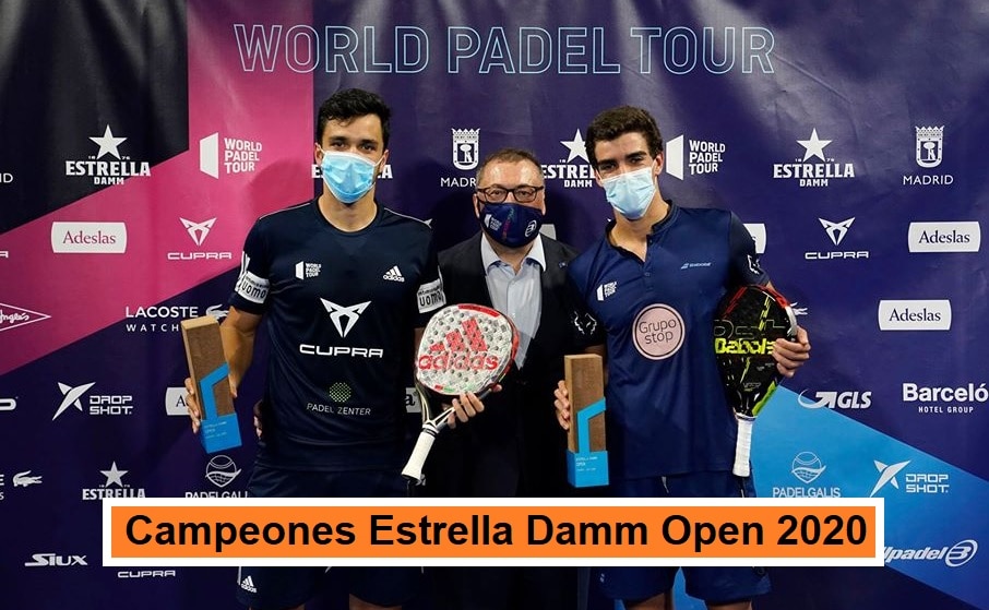 Campeones Estrella Damm Madrid Open 2020