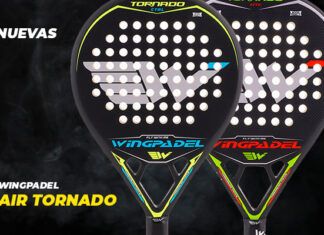WingPadel Air Tornado ¡Ataque o Control! Wingpadel Air Tornado de Control y Potencia