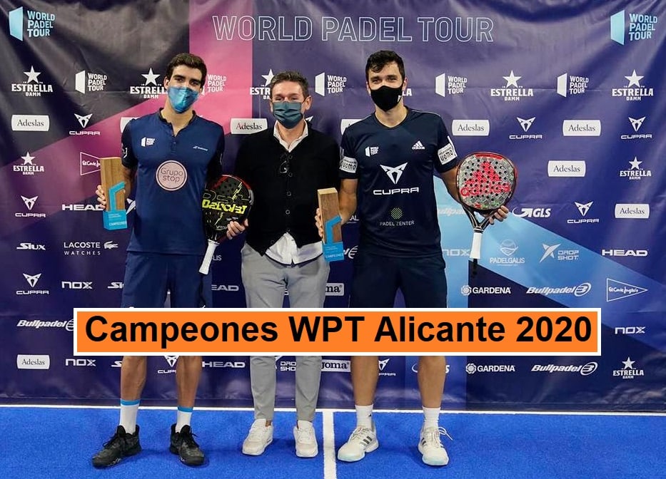 Campeones World Padel Tour Alicante 2020