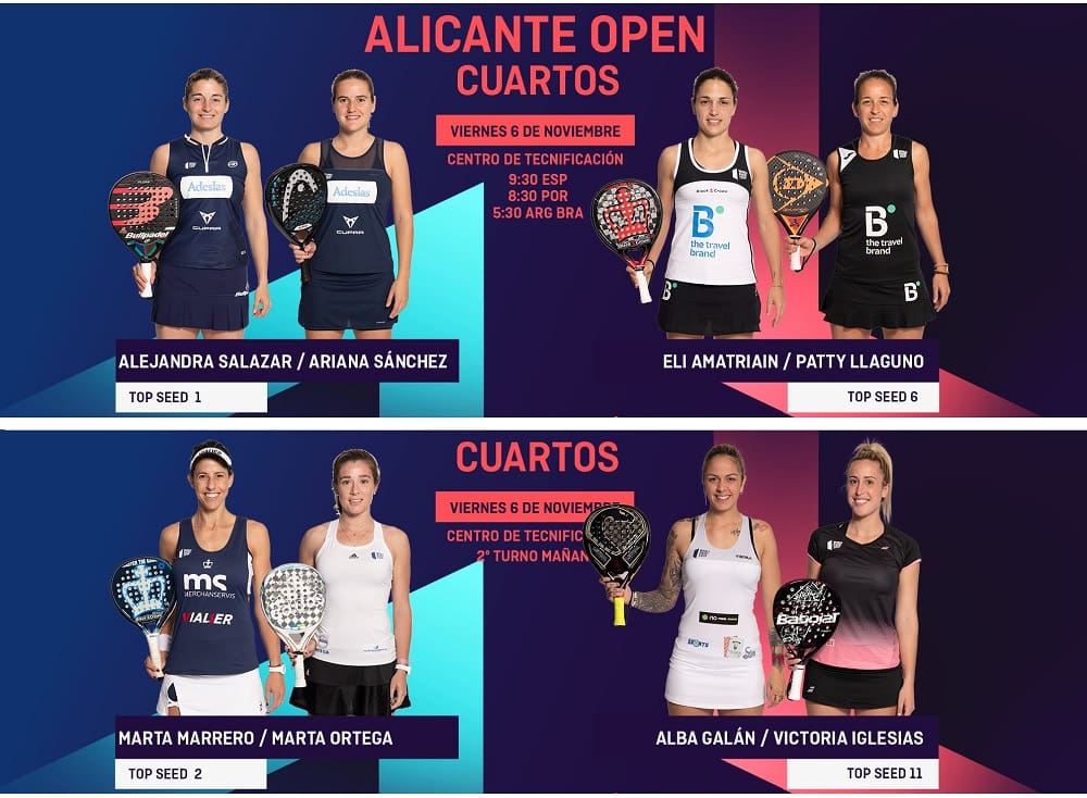 Cuartos Final WPT Femenino Alicante Open 2020