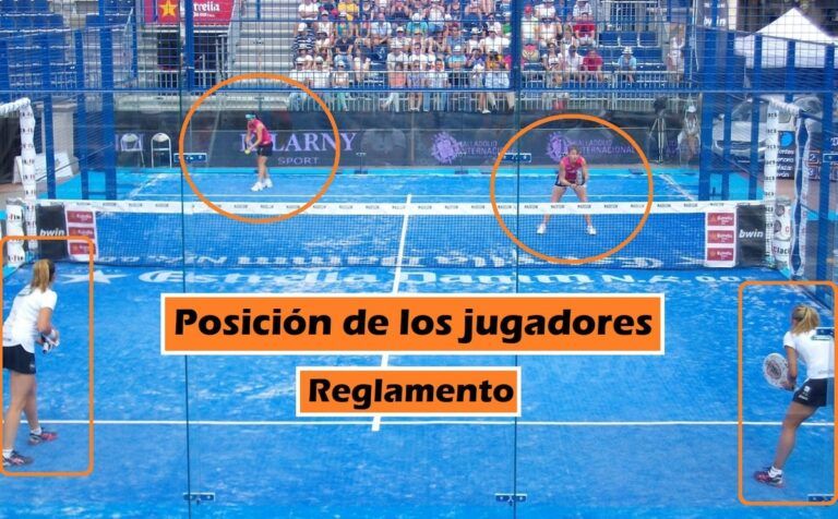 Posiciones en pádel: dónde colocarse según el reglamento