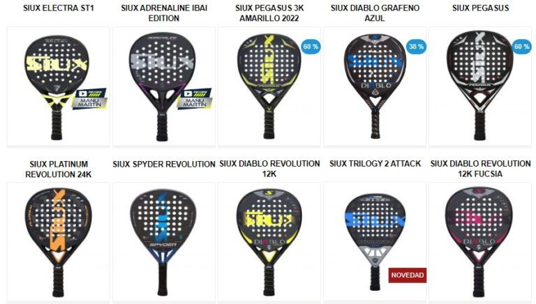 Pala Pádel Siux Fenix III Pro Javi Ruiz de segunda mano por 75 EUR en Barcelona en WALLAPOP