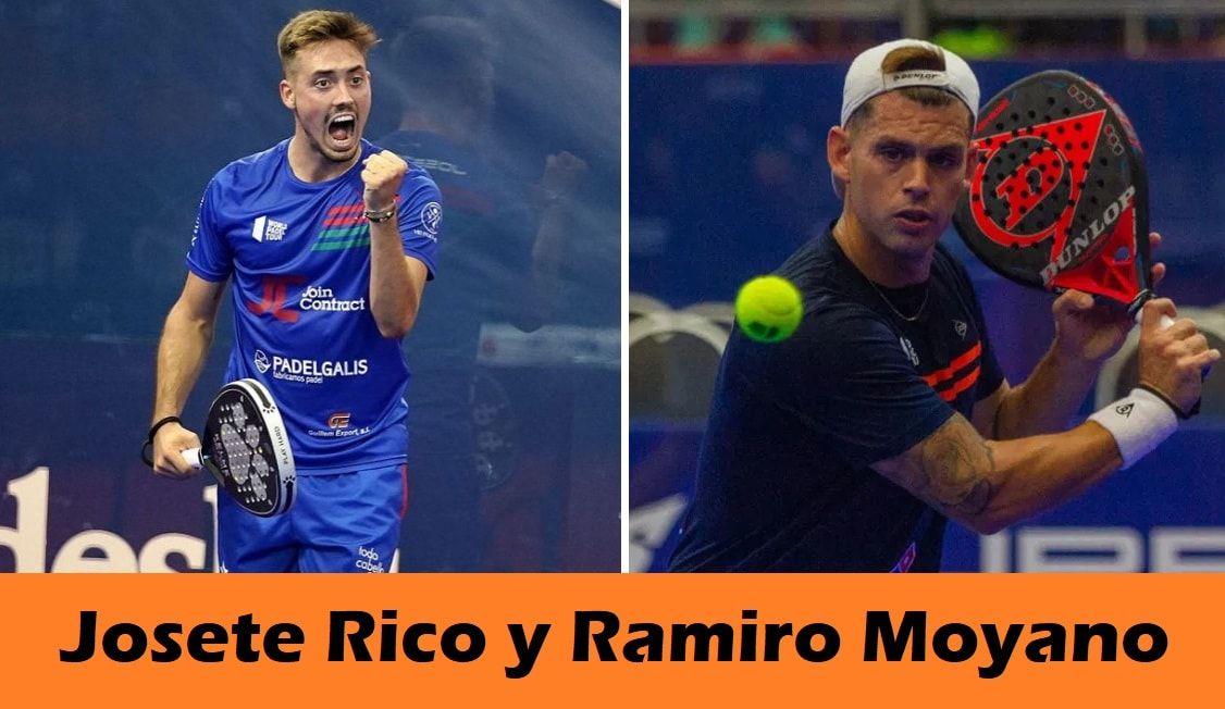 Parejas World Pádel Tour 2021 【Nuevas duplas】 Josete Rico y Ramiro Moyano 2021