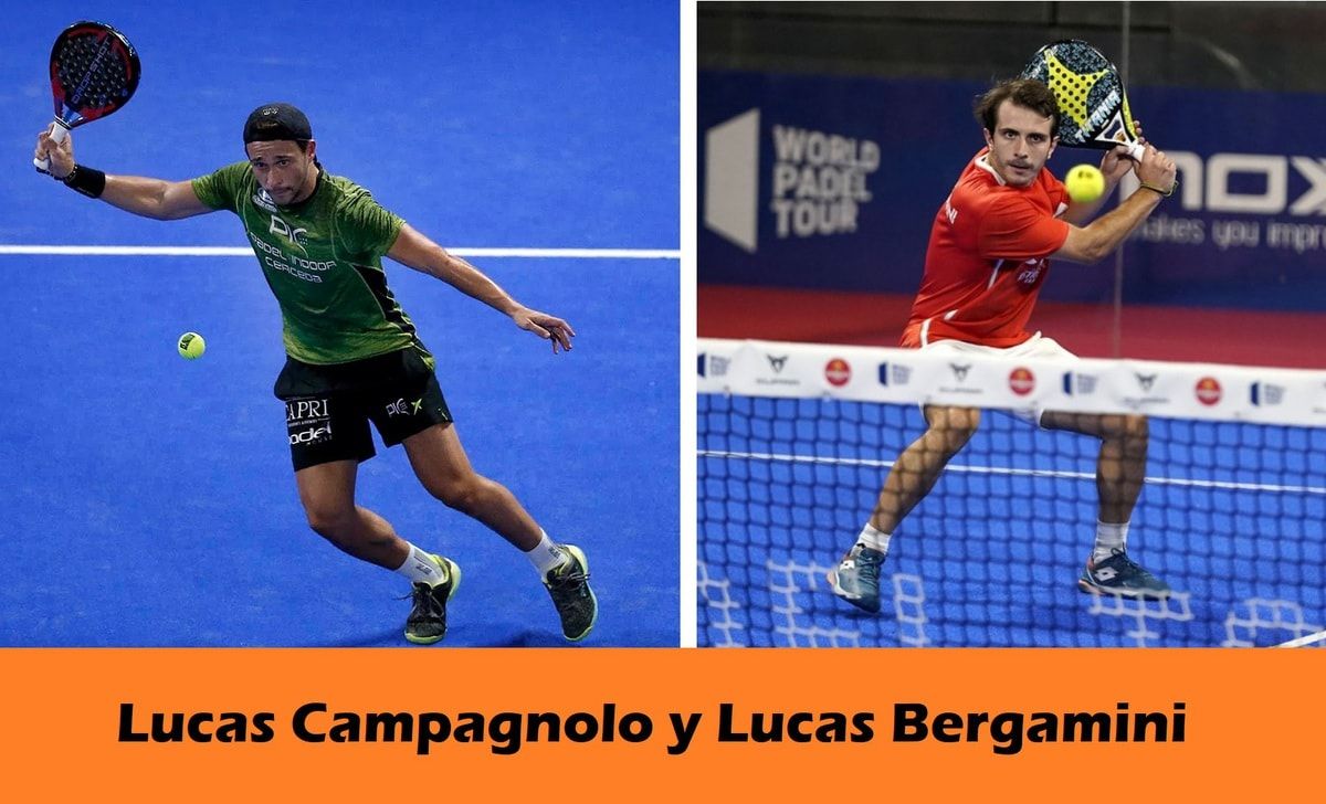 Parejas World Pádel Tour 2021 【Nuevas duplas】 Lucas Campagnolo y Lucas Bergamini 2021