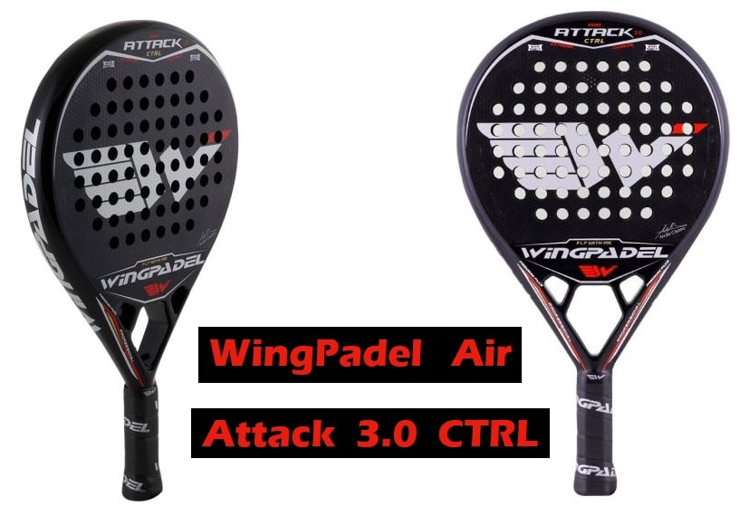 Opinión WINGPADEL AIR ATTACK 3.0 CTRL |