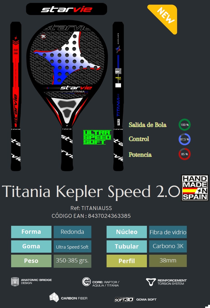 star vie titania kepler speed 2