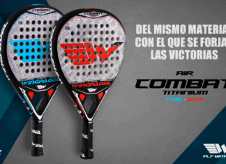 Wingpadel Air Combat Titanium ¿Attack o Control? Palas Wingpadel Air Combat Titanium