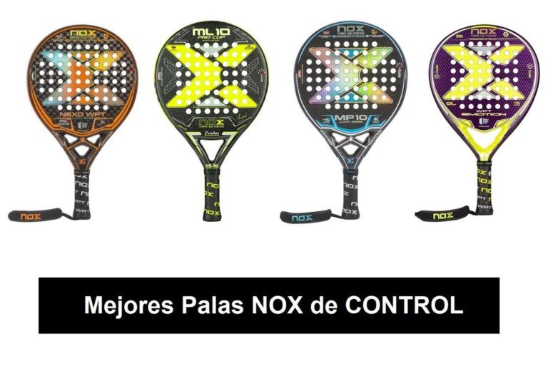 Mejores palas NOX de CONTROL 【en OFERTA】