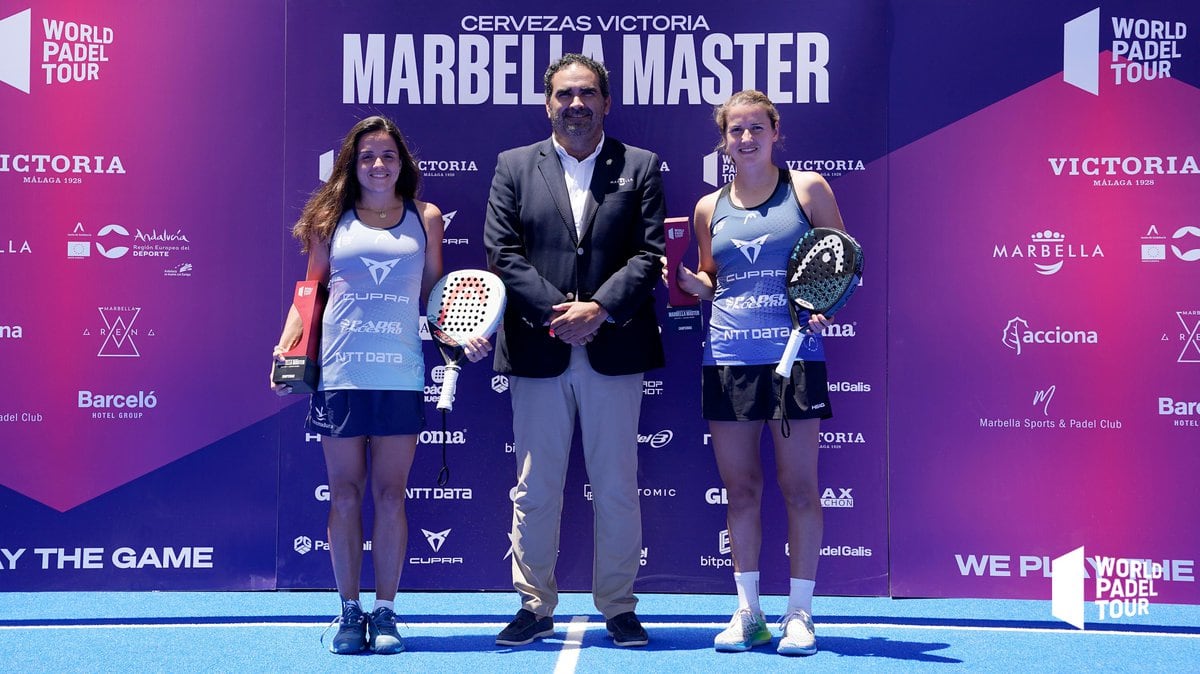 campeonas world padel tour marbella femenino