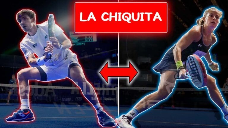 CHIQUITA en pádel 【Golpea suave y SORPRENDE al rival】