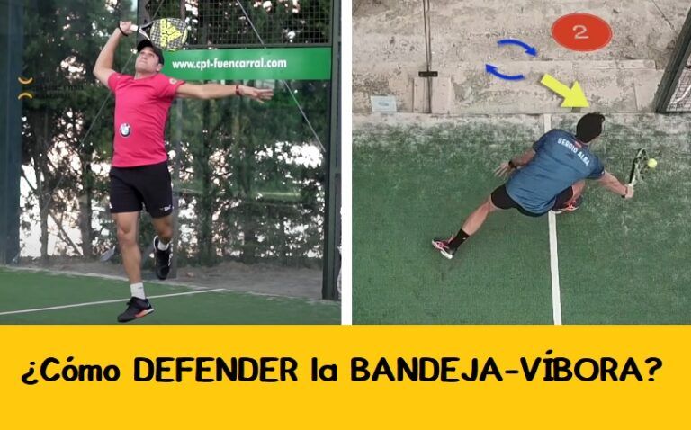 ¿Cómo DEFENDER la VÍBORA y BANDEJA del rival?