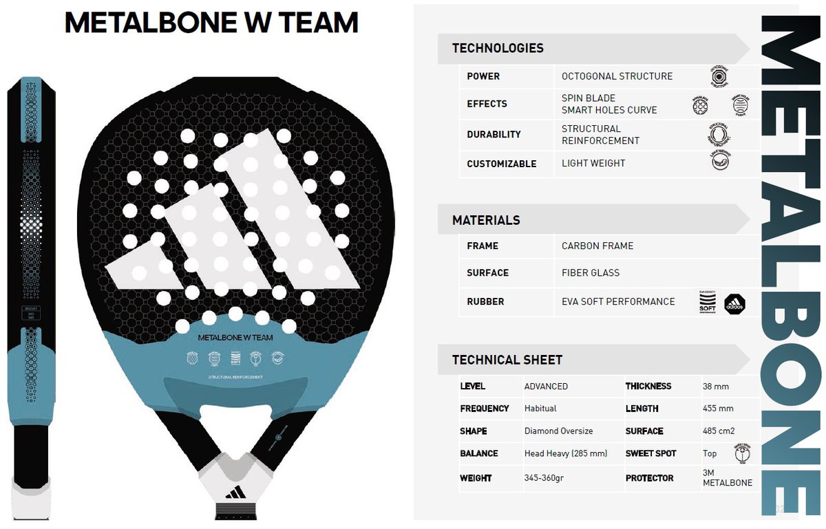 adidas metalbone w team