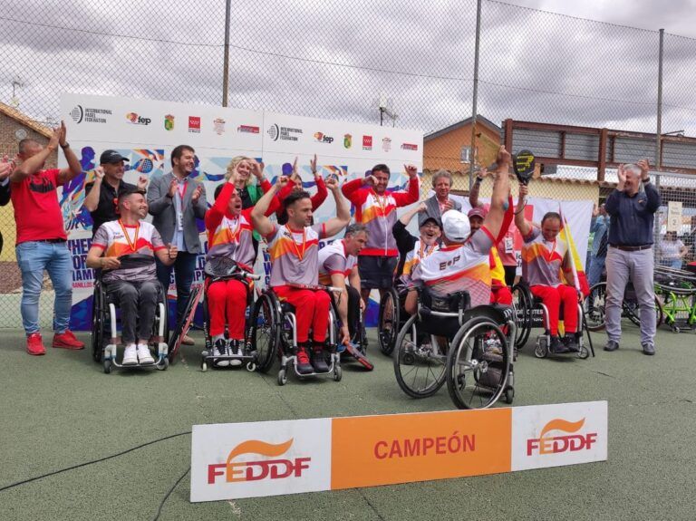 🏆 España campeona del mundo en pádel sobre silla de ruedas