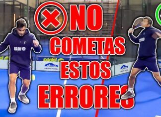 Errores Técnico-Tácticos más frecuentes en un partido de pádel errores en padel