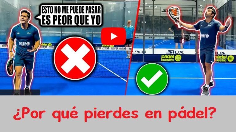 5 ERRORES MENTALES que te hacen PERDER PARTIDOS de pádel