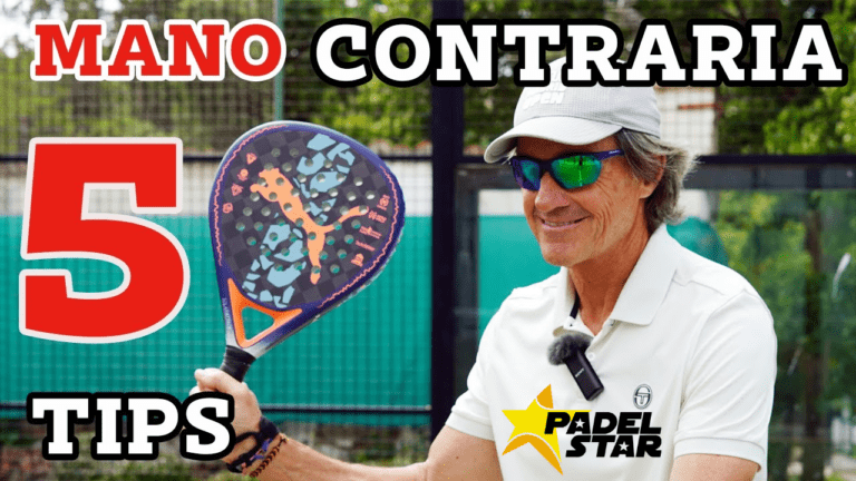 ¿Qué hace la MANO NO DOMINANTE en pádel?
