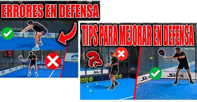 10 súper TRUCOS para una DEFENSA sólida en pádel